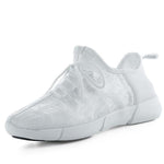Luminous Fiber Optic Unisex Shoes White / 9.5