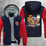 Android Eagle Fleece Jacket Red / White S