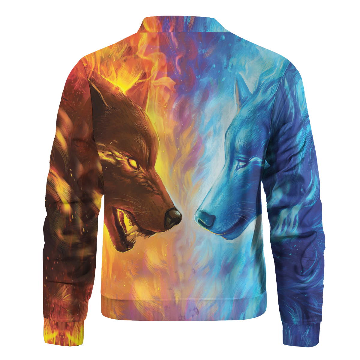 Ice & Fire Brother Wolves Bomber Jacket