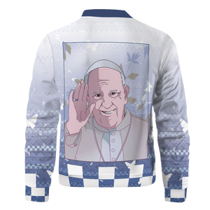 Pope Francis Anime Bomber Jacket