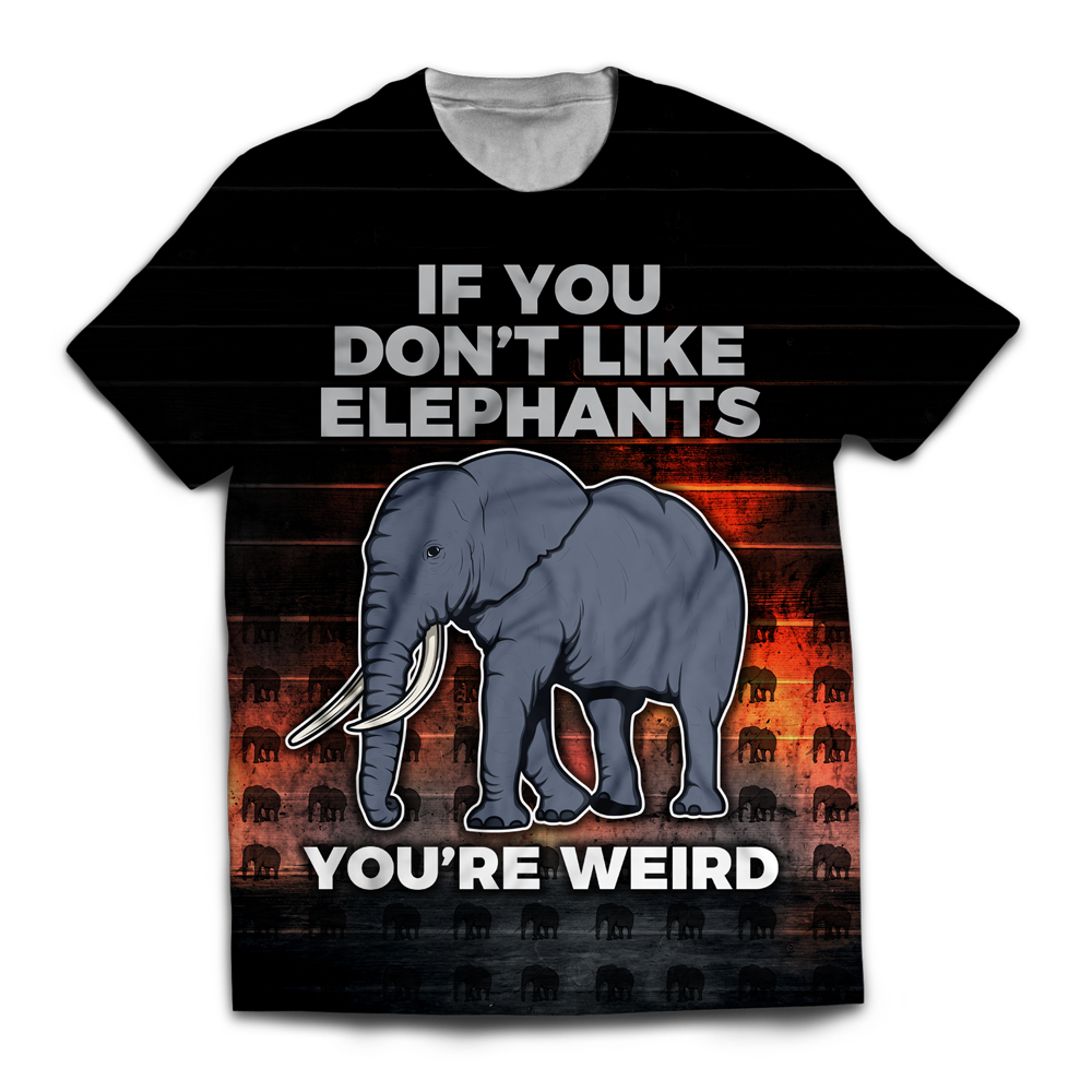 Dont Like Elephants Unisex T-Shirt M