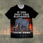 Dont Like Elephants Unisex T-Shirt