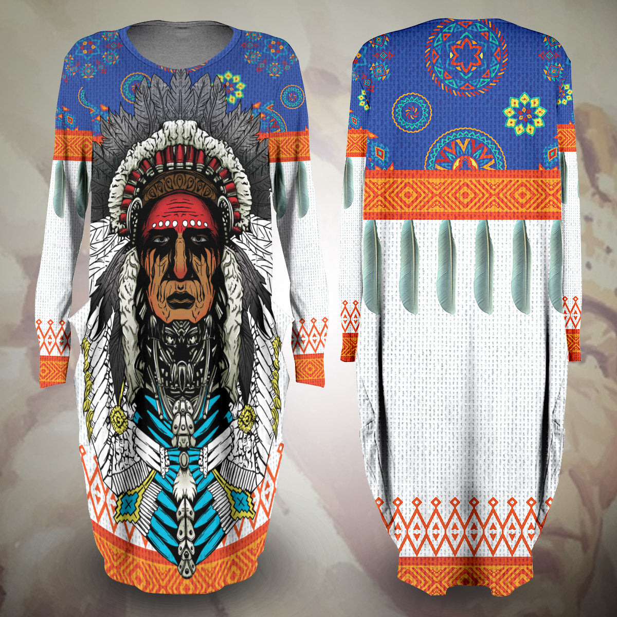 American Native Chieftain Dress