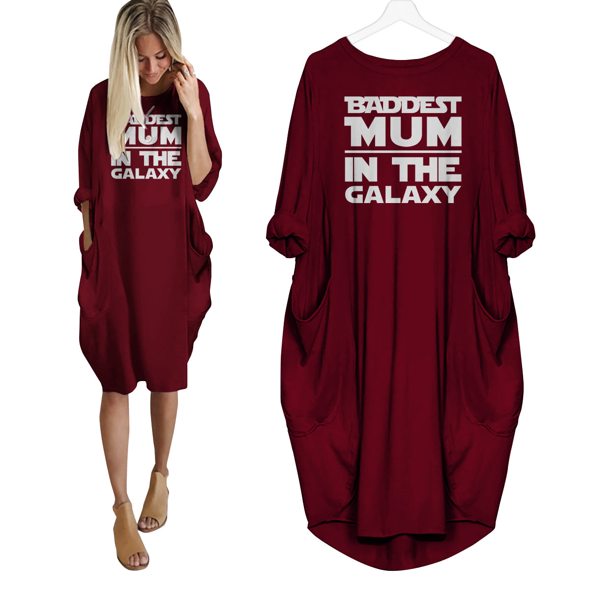 Baddest Mum In The Galaxy Dress