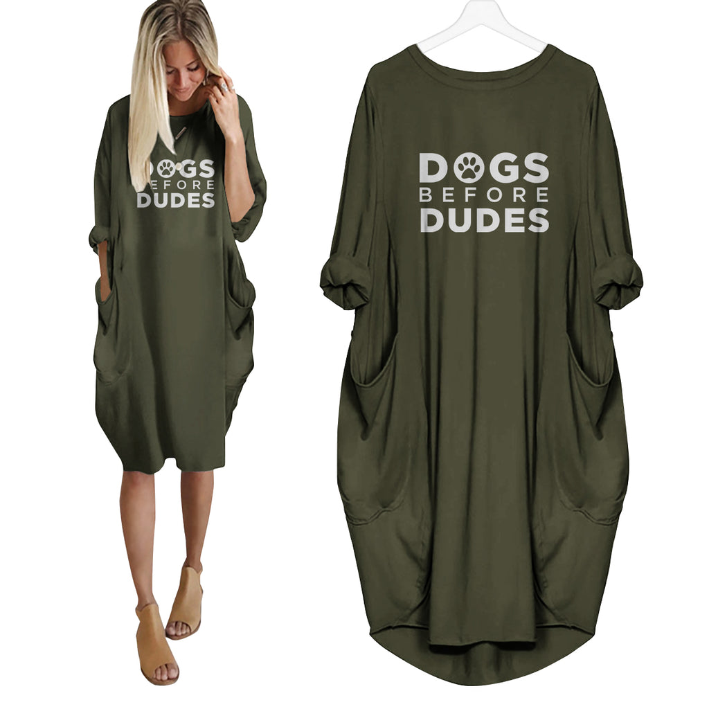 Dogs Before Dudes Dress