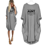 The Crazy Aunt Dress