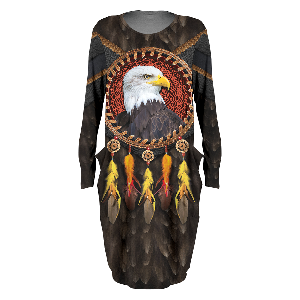 Tribal Eagle Dream Catcher Dress