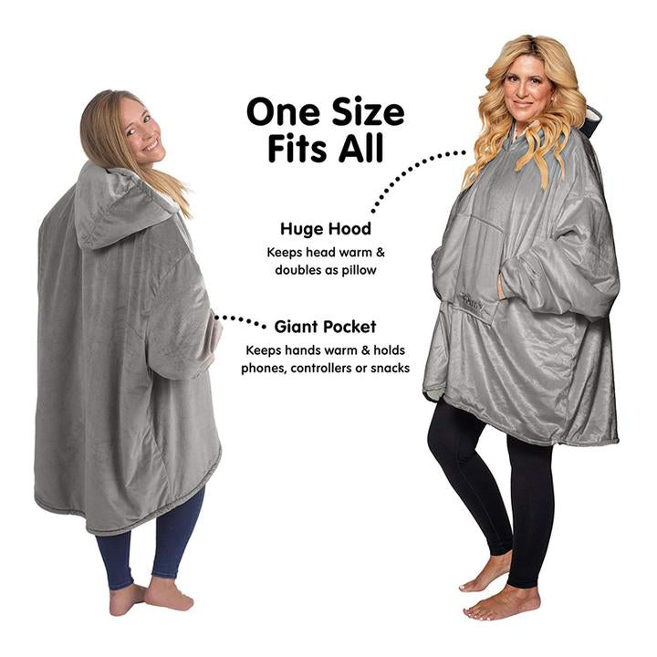 Comfy'r™- Giant Reversible Robe Winter Fleece Hoodie