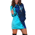 Libra Galaxy Hoodie Dress Xs