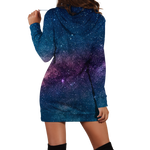 Sagittarius Galaxy Hoodie Dress