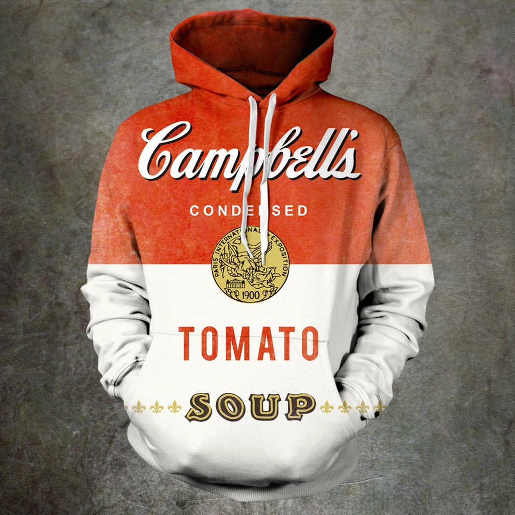 Warhol Campbell Unisex Pullover Hoodie S