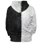 Yin Yang Cats Unisex Pullover Hoodie