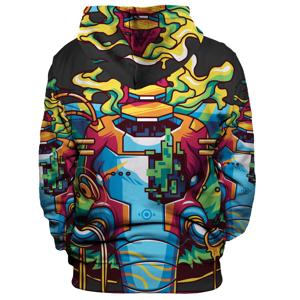 Android Elephant Unisex Pullover Hoodie