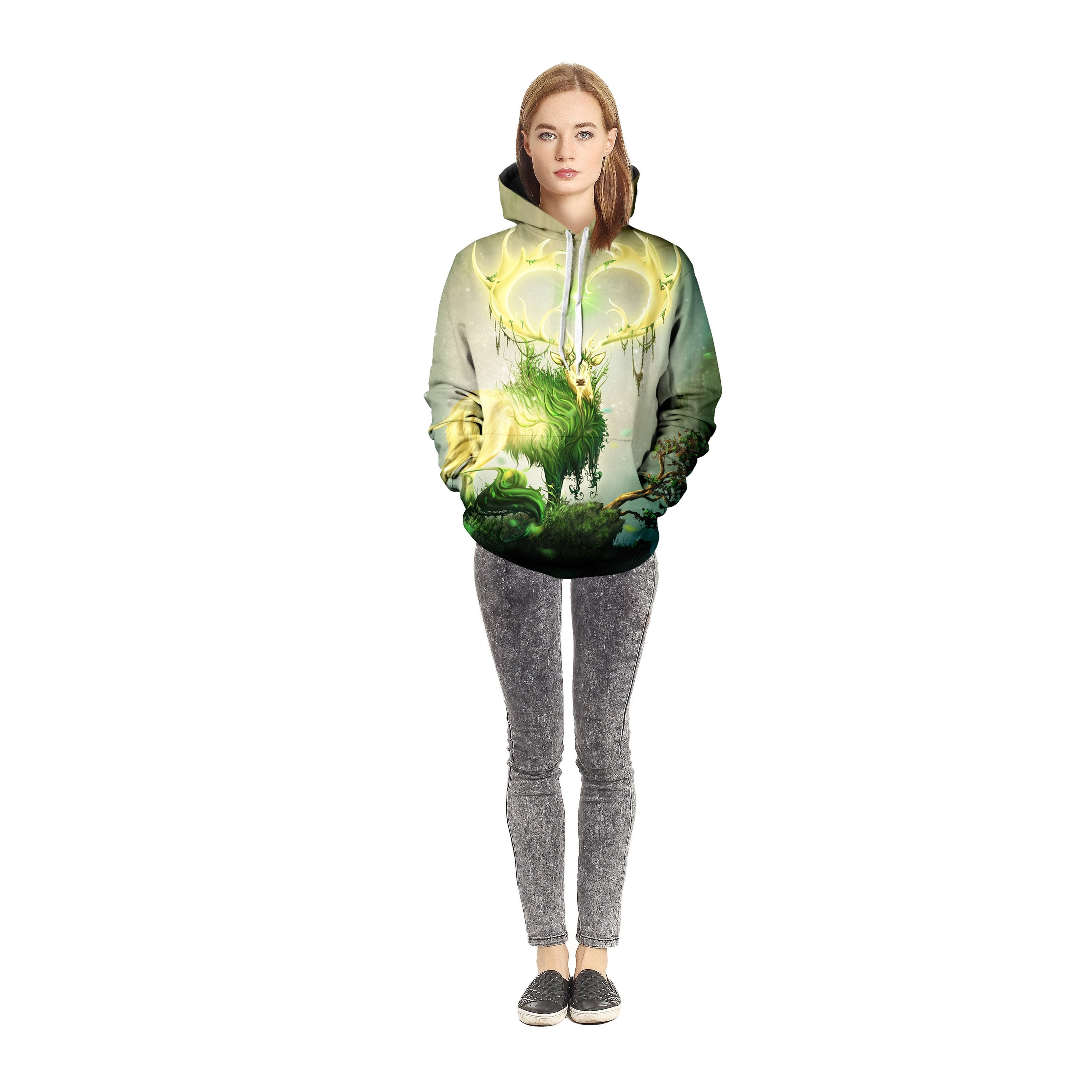 Mystical Forest Lord Unisex Pullover Hoodie