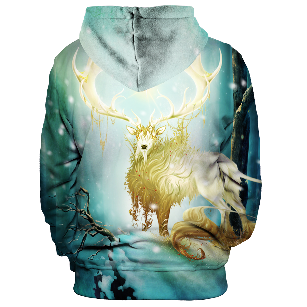 Forest Lord Christmas Unisex Pullover Hoodie
