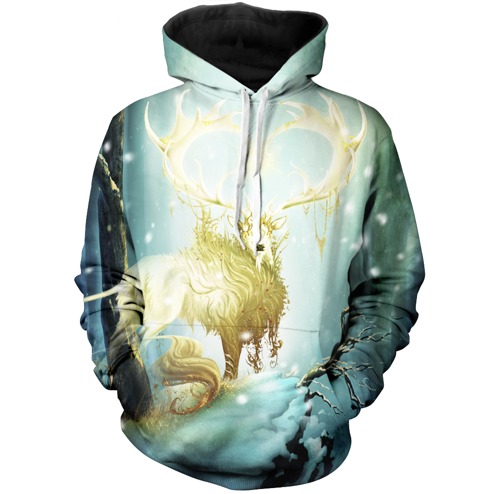 Forest Lord Christmas Unisex Pullover Hoodie M