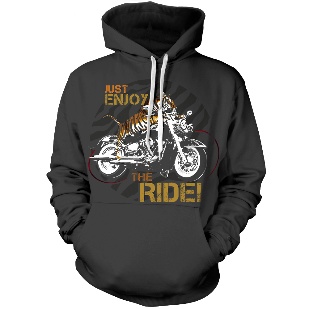 Just Enjoy The Ride Unisex Pullover Hoodie M