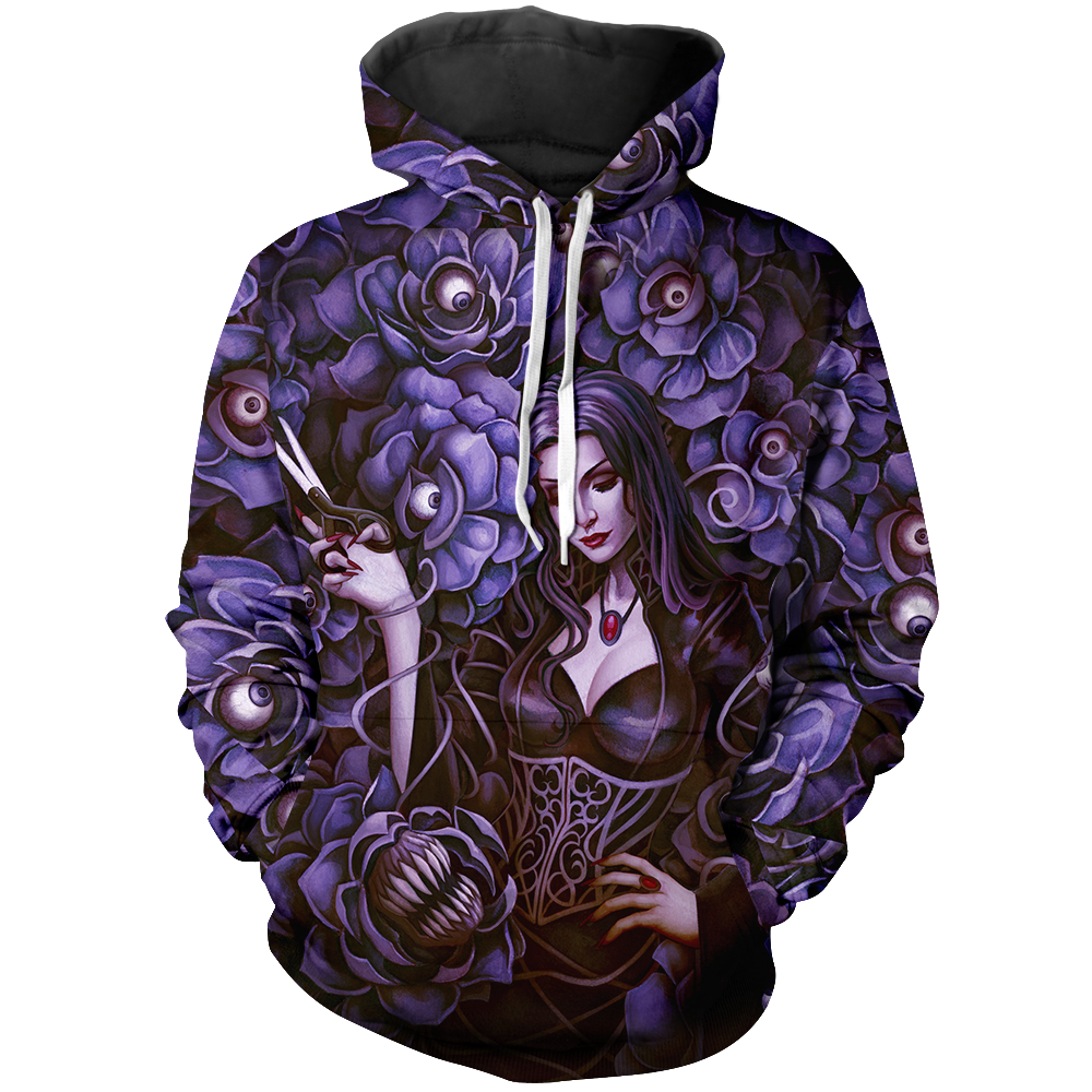 Morticia Addams Unisex Pullover Hoodie