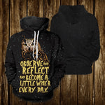 Observe And Reflect Unisex Pullover Hoodie