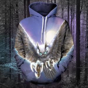 The Night Hunter Unisex Pullover Hoodie S