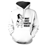 What Kids Dogs Unisex Pullover Hoodie