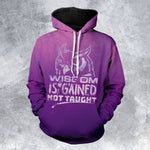 Wisdom Gained Unisex Pullover Hoodie S
