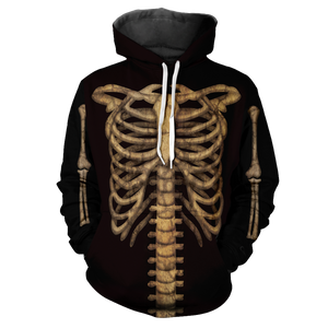 Skeleton Unisex Pullover Hoodie