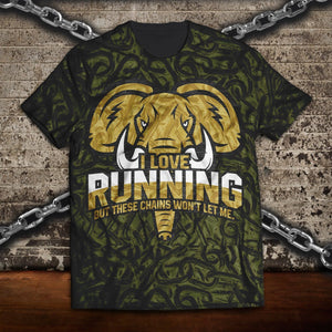 I Love Running Unisex T-Shirt