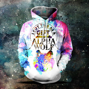I Got This As A Gift From My Alpha Wolf Unisex Pullover Hoodie