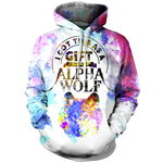 I Got This As A Gift From My Alpha Wolf Unisex Pullover Hoodie M