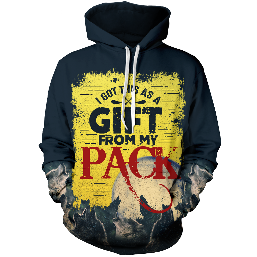 I got this as a gift from my pack Unisex Pullover Hoodie