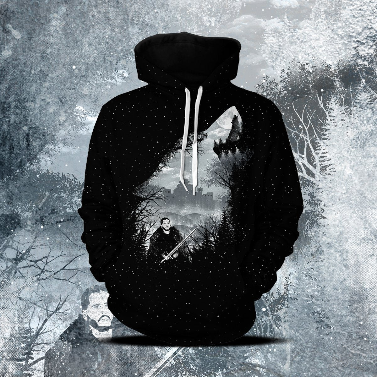 King Of The North Unisex Pullover Hoodie M