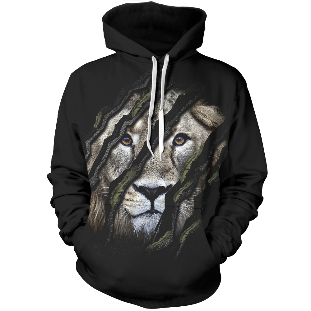 Claw Marks Unisex Pullover Hoodie M