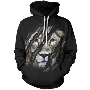 Claw Marks Unisex Pullover Hoodie M