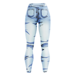 Cel Shaded Jeans Unisex Tights