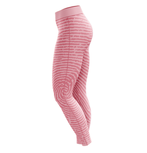 Pink Print Unisex Tights Leggings
