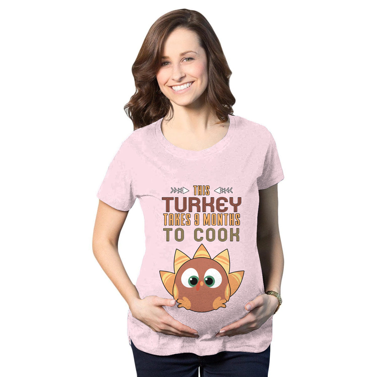 9 Month Turkey Maternity T-Shirt