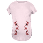 Baseball Baby Maternity T-Shirt