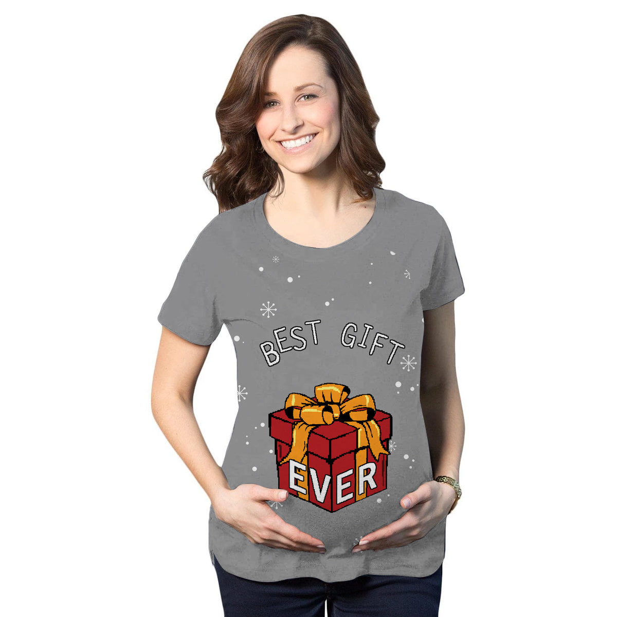 Best Gift Ever Maternity T-Shirt