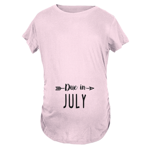 Due in July Maternity T-Shirt