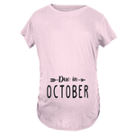 Due in October Maternity T-Shirt
