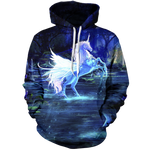 Mystical Unicorn Unisex Pullover Hoodie M