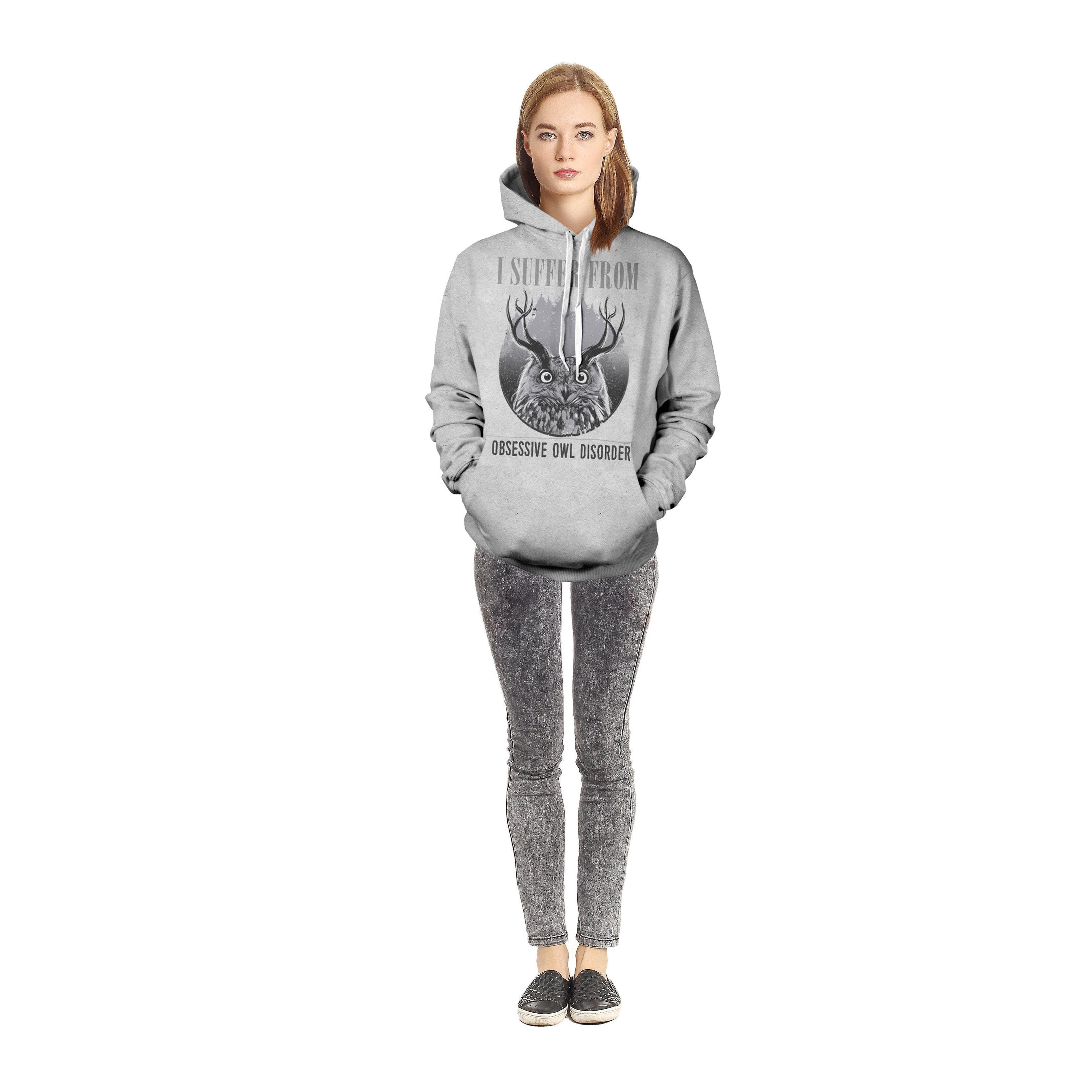 Obsessive Owl Disorder Unisex Pullover Hoodie