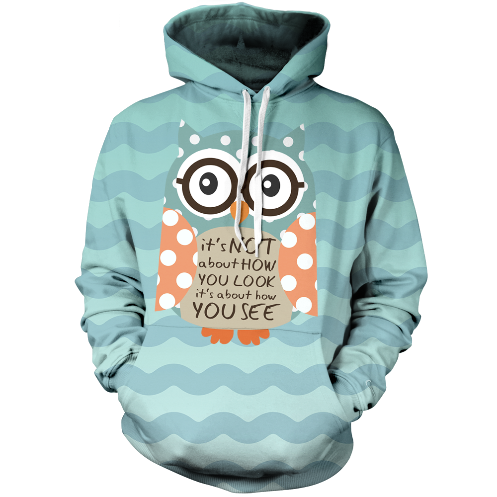 Its Not About How You Look Unisex Pullover Hoodie M