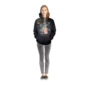 Pisces Galaxy Unisex Pullover Hoodie