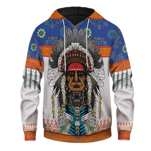 American Native Chieftain Unisex Pullover Hoodie