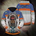 American Native Chieftain Unisex Pullover Hoodie