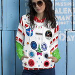 Armstrong Space Suite Christmas Unisex Pullover Hoodie