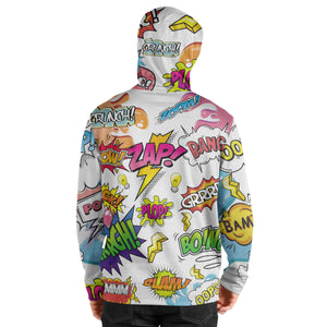 Comic Sound Effects Unisex Pullover Hoodie