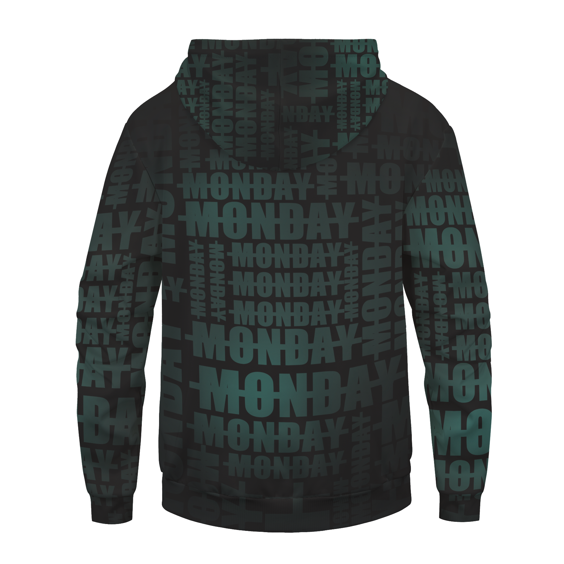 Cross Out Monday Unisex Pullover Hoodie